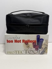 Calista ProTec Tools Ion 12 Hot Rollers Clips Travel Case Tall Medium