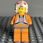 Lego Luke Skywalker Pilot Minifigure Star Wars 4483 7130 7140 7142 sw0019 - 3J