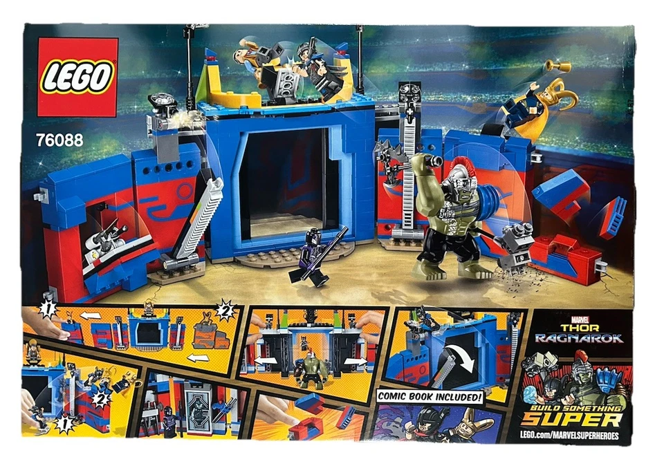 LEGO Marvel: Thor vs. Hulk: Arena Clash (76088) - New & Retired - Image 2 of 2