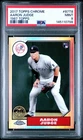 2017 Topps Chrome Aaron Judge #87T8 1987 Topps Rookie Card PSA 9 MINT