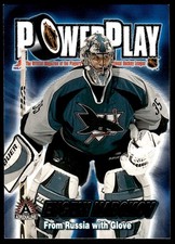 2001-02 PACIFIC ADRENALONE POWER PLAY Evgeni Nabokov San Jose Sharks #32