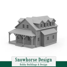 Vet Clinic | Countryside Collection (HO Scale 1:87)