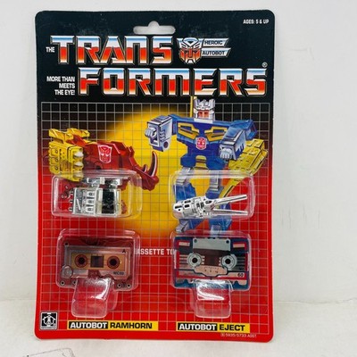Transformers G1 Reissue Autobot Ramhorn & Eject Action Figure Toy