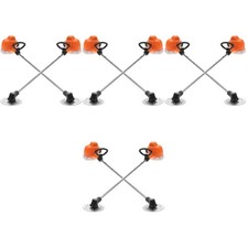 Set of 4 Mini Lawn Mower Toy Model Dollhouse Farm Garden Accessories