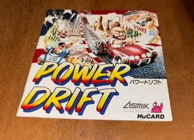 nec pc-engine game power drift japan powerdrift japanese pcengine