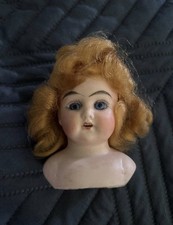 Antique German Bisque Head Cuno & Otto Dressel 14/0 Doll head