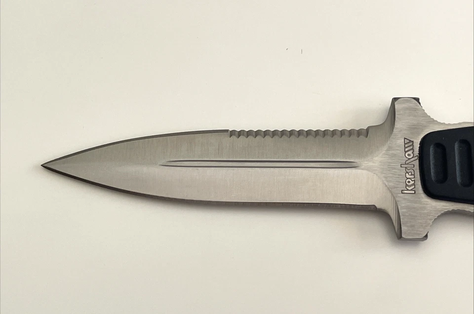 Kershaw 1006 Amphibian Fixed Blade Dive Knife Kydex Diver’s Sheath Single Strap - Image 2 of 4