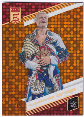 Cody Rhodes | Orange /49 | WWE 2023 Panini Donruss Elite