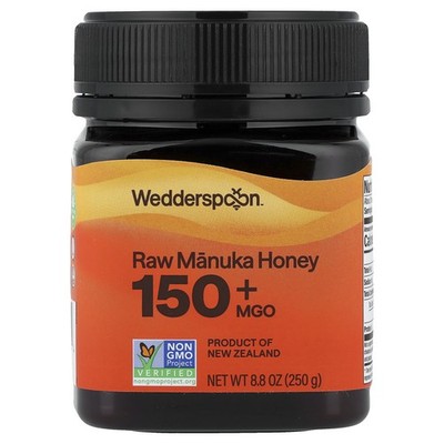 Wedderspoon Raw Manuka Honey KFactor 16 8 8 oz 250 g BPA-Free, Halal, Kosher,
