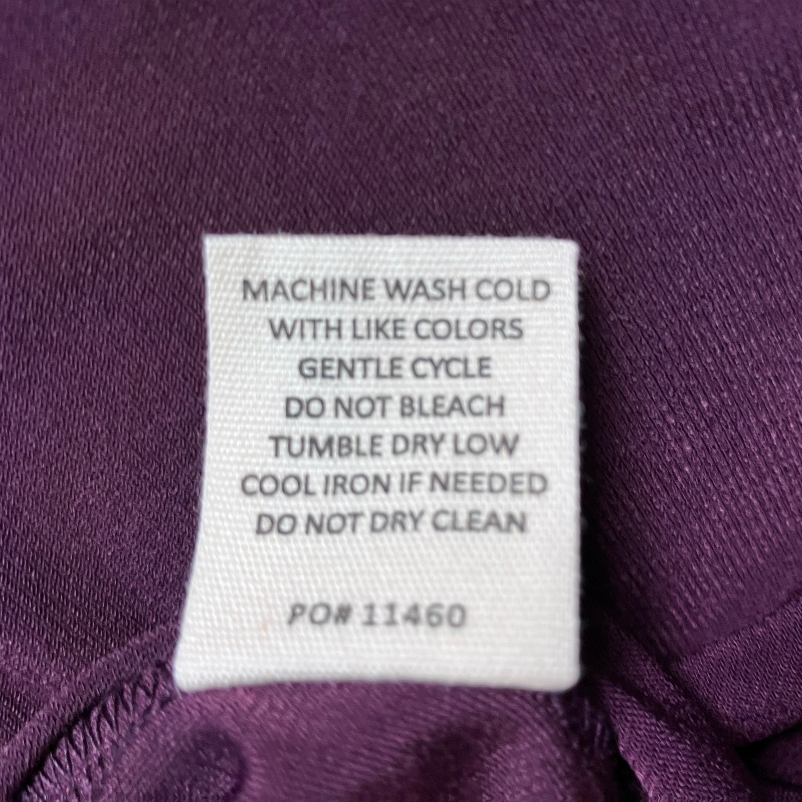 Joie de Vivre Women's Roll-Tab Sleeve Blouse Size M Purple NWT