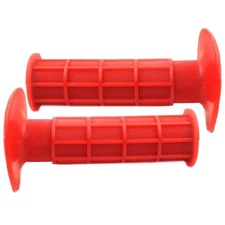 Yamaha TT500 Red Factory Image Racing Motorcycle Handlebar Grips Rubber