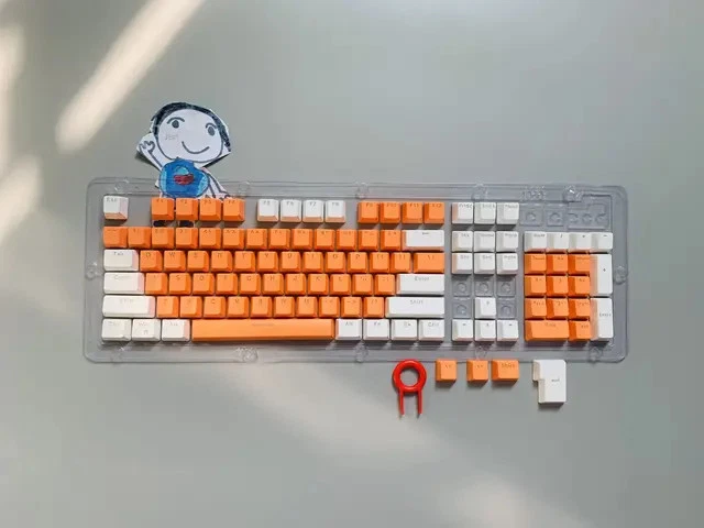 Backlit ABS Keycap Set for 104-Key Mechanical Keyboards
