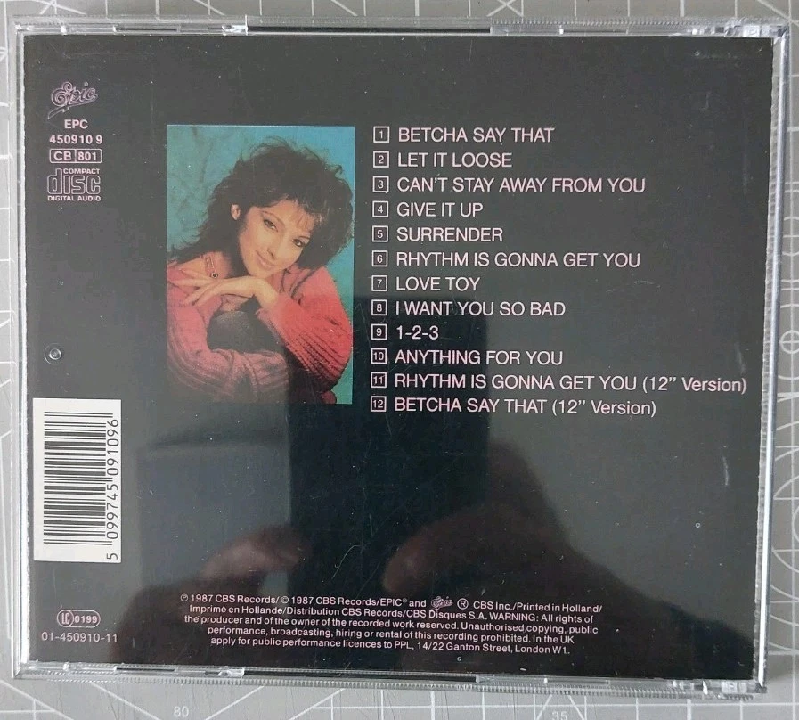 Gloria Estefan Let It Loose CD Miami Sound Machine - Bild 2 von 4
