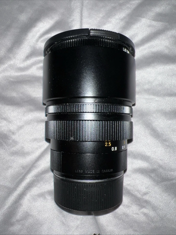 Lente Leica Summilux-M 1:1.4/75 E60 F 1.4 75 mm montaje M - 1992 1/300 raro/de colección Foto 4 de 4