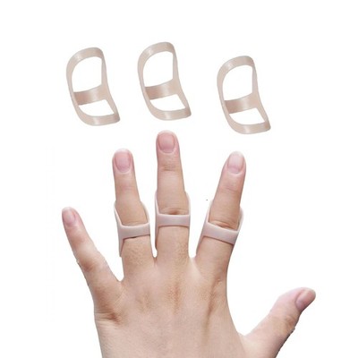 3 Pack Oval Finger Splints Waterproof Finger Splint for Arthritis, Trigger Finge