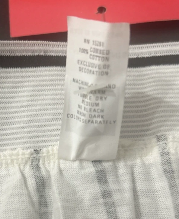 BRAGAS BIKINI TANGA ALGODÓN RAYAS VINTAGE ~TALLA 6~ NUEVAS CON ETIQUETAS Foto 4 de 4