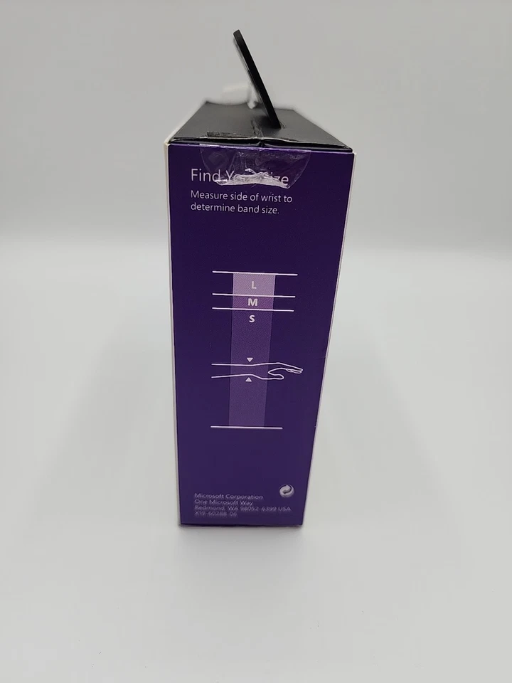 Reloj Fitness Inteligente Microsoft Band Modelo 1619 Talla M Mediano CAJA ABIERTA Foto 4 de 4