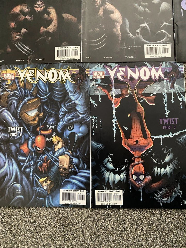 漫威漫画毒液套装 漫画展亲笔签名漫画 星球大战。 蝙蝠侠与外星人 — 第 4/4 张图片