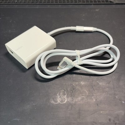 Belkin Apple original lightning to Ethernet interface power Adapter F8J227