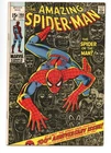AMAZING SPIDER-MAN #100 (1971) - GRADE 5.5 - MARVEL ICONIC JOHN ROMITA SR COVER