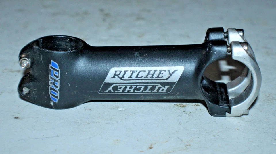Ritchey Pro 1 1/8" haste de bicicleta sem banda de rodagem 110mm 6° elevação 31,8mm MTB remetente rápido EUA - Imagem 2 de 4