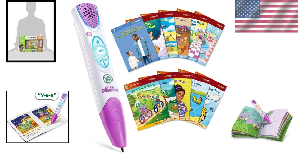 LeapReader System Pink - Reading Development Pack - Image 2 of 4