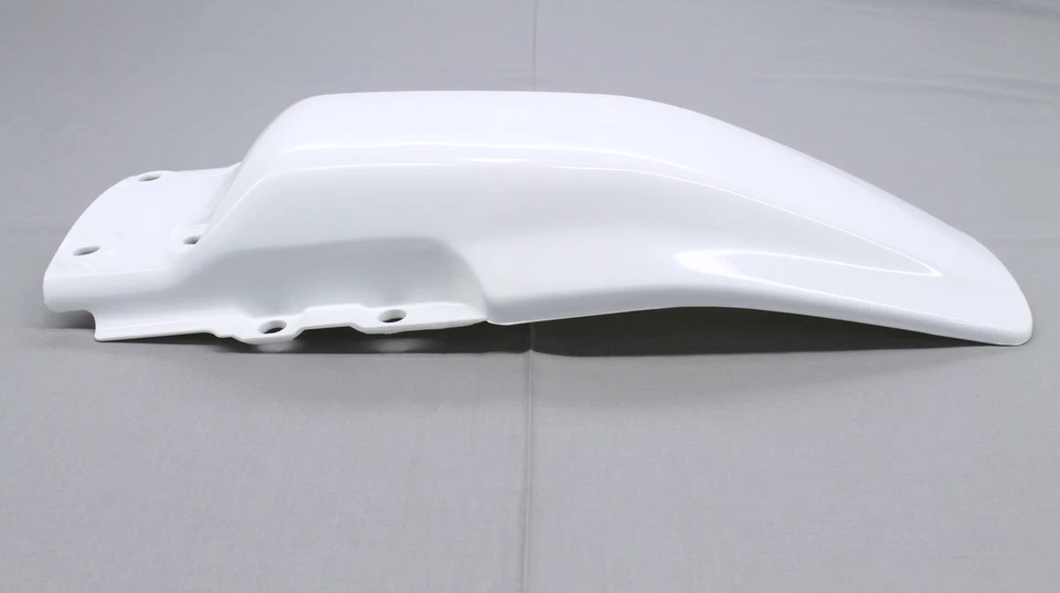 Guardabarros trasero 85-00 XR80 R XR100 R OEM Shasta blanco genuino Honda guardabarros #Y21 Foto 2 de 4