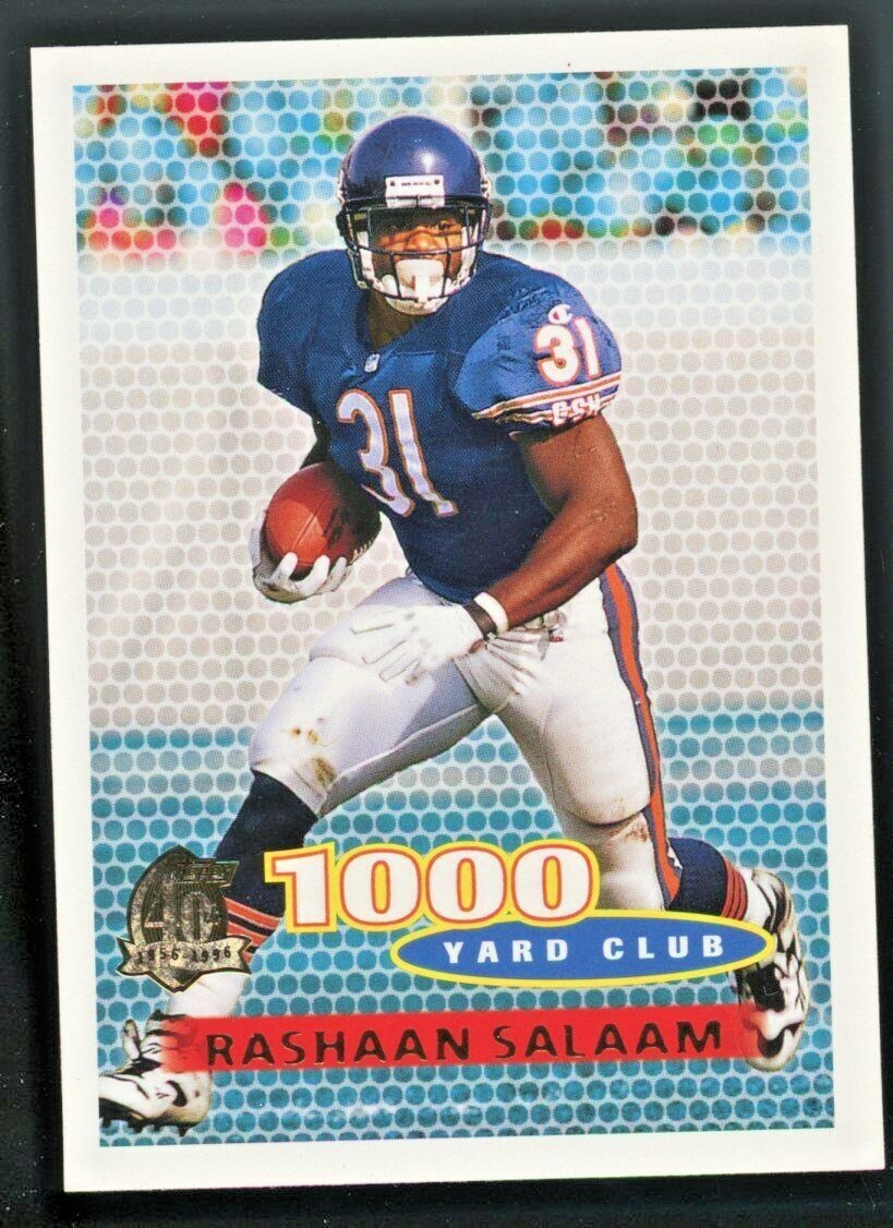 1996 Topps Rashaan Salaam Card #133