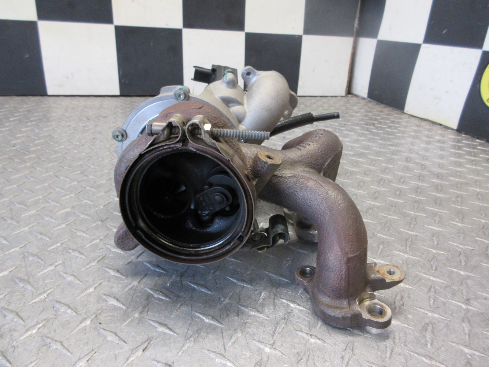 14-17 2017 MASERATI GHIBLI LH LEFT DRIVER TURBO CHARGER 1H123785 297712