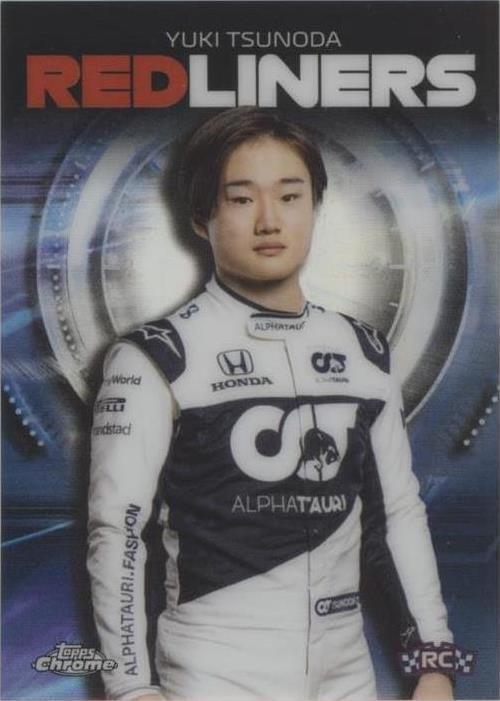 2021 Topps Chrome Formula 1 - Yuki Tsunoda #RL-9 - 1 of 1