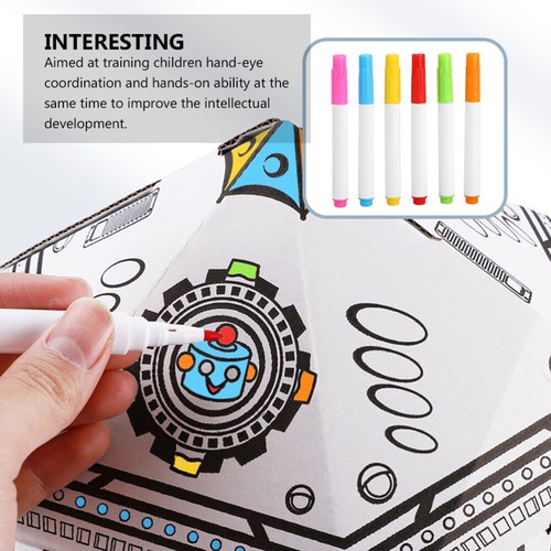Children's Hand-folding Paper- Toys Rockets House Interactive Creative Toys - 第 3/12 張圖片