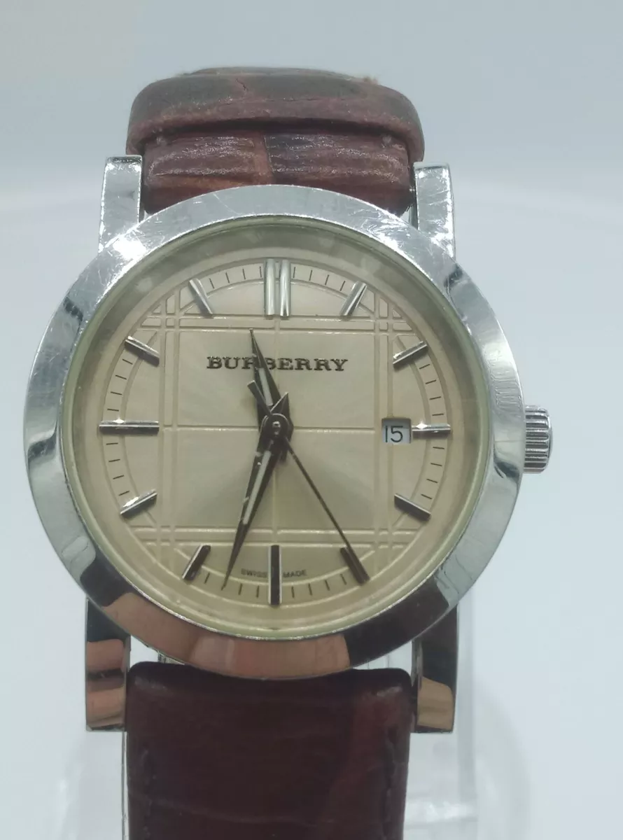 Burberry swiss made watch price 2025