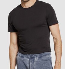  22 32 Degrees Men's Black Cool Ultra-Soft Light Weight Crew-Neck T-Shirt Size S
