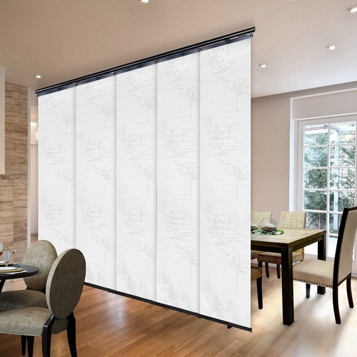 Panel Track Sliding Vertical Blinds 36-153"W (3-7 Panels) - Bloom - Picture 30 of 45