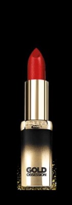 L‘Oréal Paris Color Riche Gold Obsession Lippenstift – Mit 24 Karat Gold-Glitzer In Ruby Gold