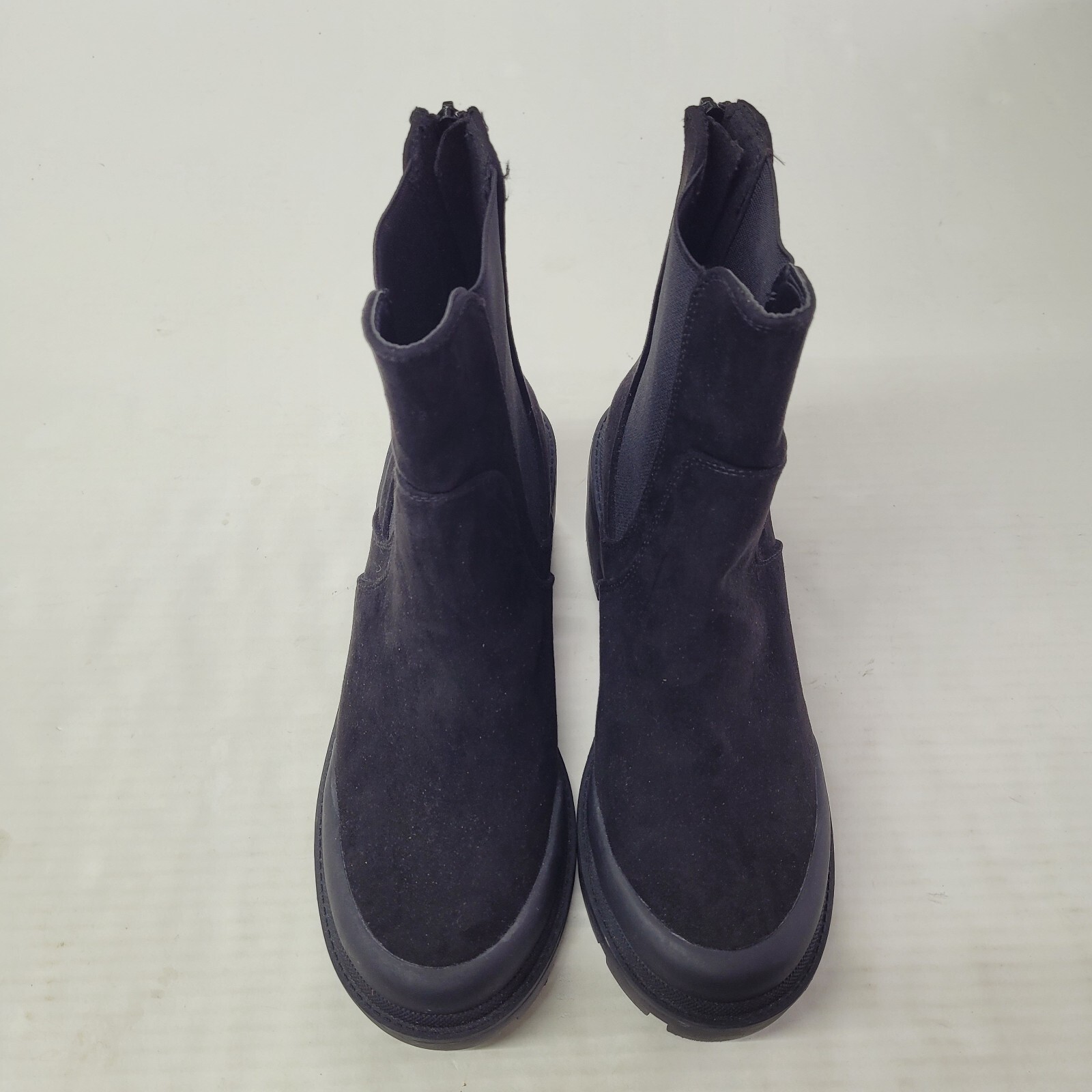 SAOLA Esprit Elora Stivale Donna 8M Nero Ecopelle Scamosciata 3" Vegan Invernale Casual Suola Lug