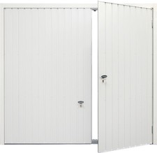 Schwingtor mit TUR  Schlupftur  KIPPTOR mit Tur    tor Carport  Garage Lager