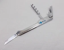 1960's Diners club credit card lounge  wine bottle opener  sommelier corkscrew