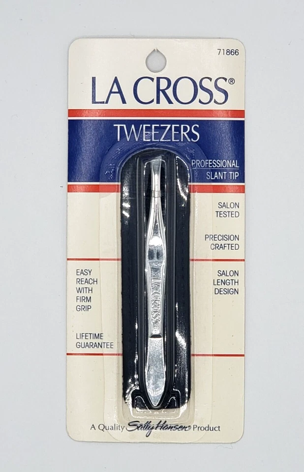 NEW La Cross by Sally Hansen Professional Tweezers SLANT TIP 71866