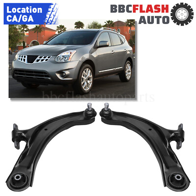 Front Left & Right Lower Control Arms With Ball Joints For 2008-2013 Nissan Rogue – Save Big On This Pair!