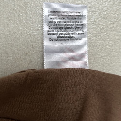 Lot of 4 DSCP Army Brown T Shirt Mens LARGE Jensen USA made, 100% Combed Cotton - Picture 5 of 5