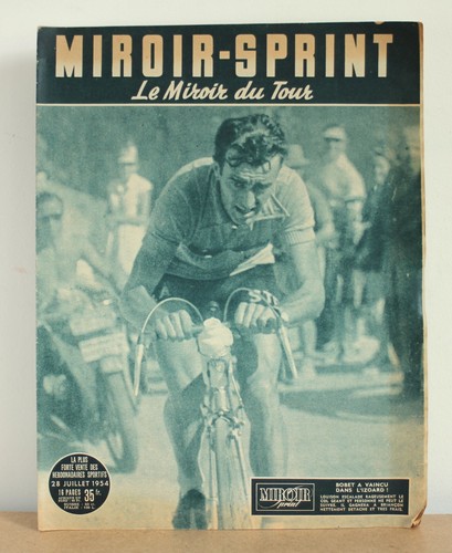 Lot De 2 Magazines Miroir Sprint Dédicacés - Année 1954 - Sports - Bon état