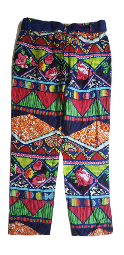 Desigual Girls Pants Two Front Pockets Elastic Waist Multicolor, Size 7/8 - Picture 2 of 5