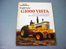 Minneapolis Moline G1000 Vista Farm Tractor Brochure 1967                   