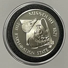 Missouri State Proof Rare Coin 33 Grams Sterling 92.5% Silver Round Medal .925