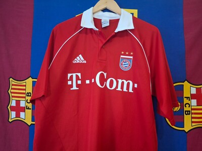 BAYERN MUNICH 2005 2006 HOME FOOTBALL SHIRT SOCCER JERSEY ADIDAS
