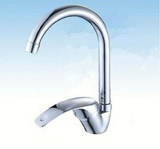 Rubinetto Miscelatore per Lavello da Cucina Canna Alta Modello Napoli 52334A eas