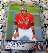 JOEY MENESES 2013 Brandt 1st TRUE Rookie Card RC SP New York Mets HR Power🔥🔥$$