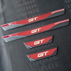 For Kia Forte GT Accessories Trim Car Door Scuff Sill Cover Panel Step Protector