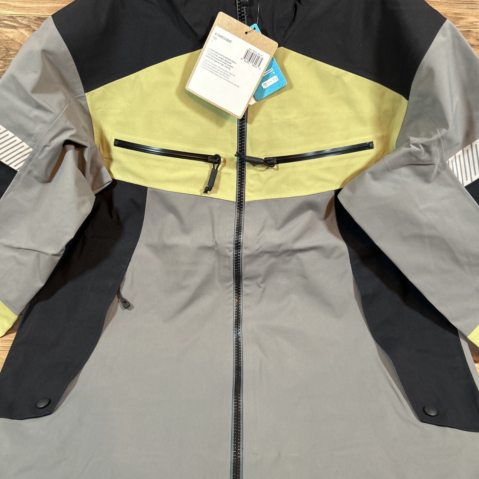 Simms CX Jacket Men’s LG Sage Waterproof Fly Fishing Fishing Jacket